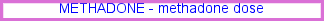 Methadone